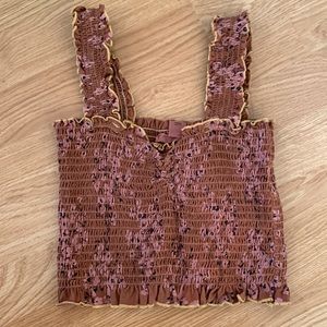 Billabong Scrunched Crop Top